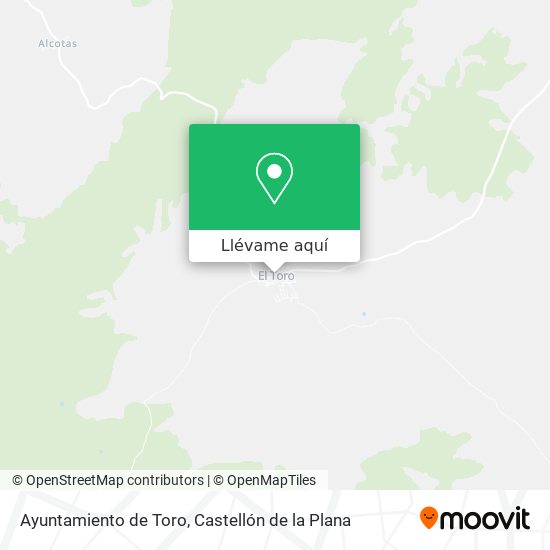 Mapa Ayuntamiento de Toro