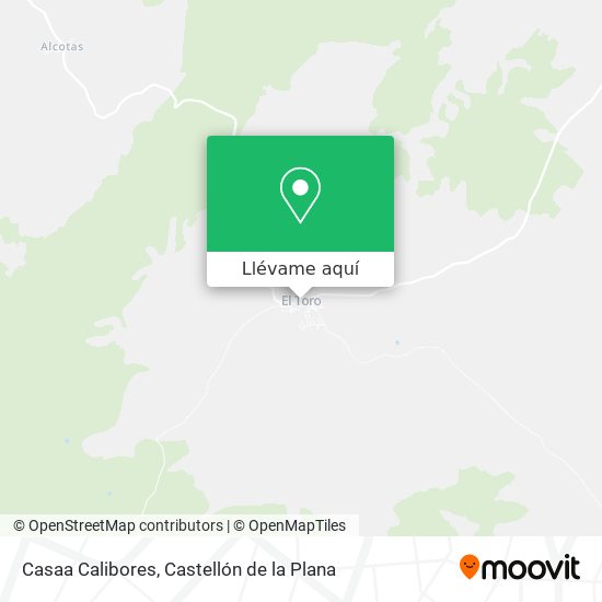 Mapa Casaa Calibores