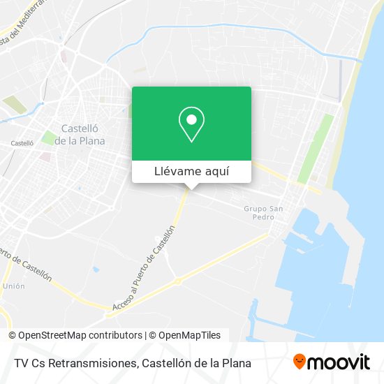 Mapa TV Cs Retransmisiones