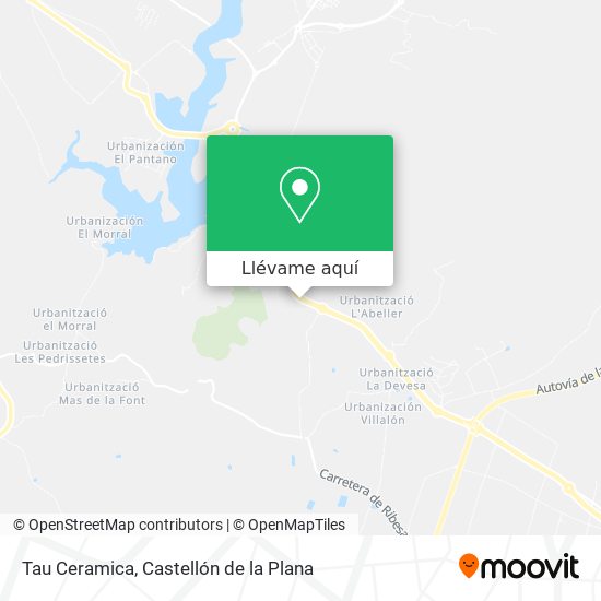 Mapa Tau Ceramica