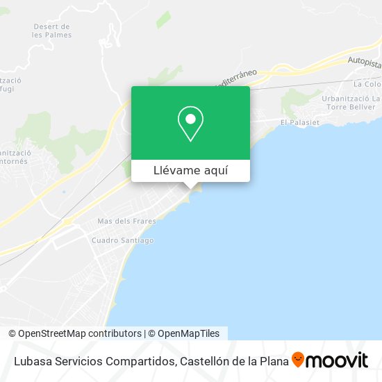 Mapa Lubasa Servicios Compartidos