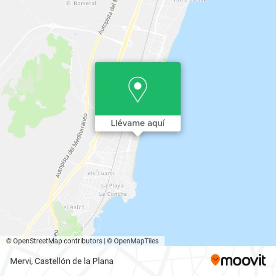 Mapa Mervi