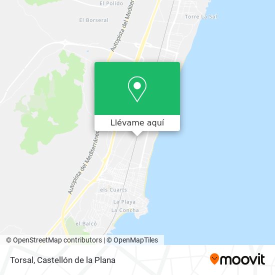 Mapa Torsal