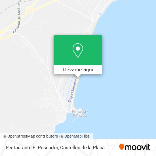 Mapa Restaurante El Pescador