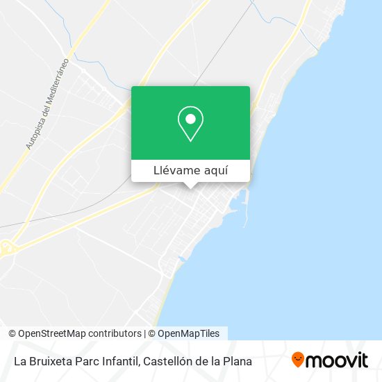 Mapa La Bruixeta Parc Infantil