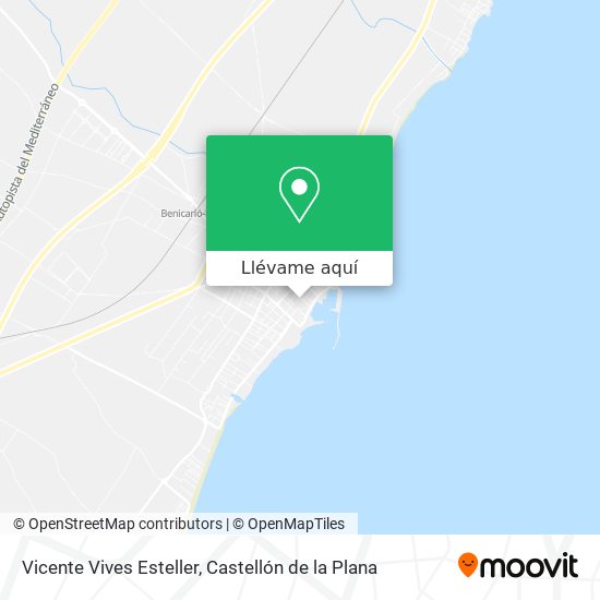 Mapa Vicente Vives Esteller