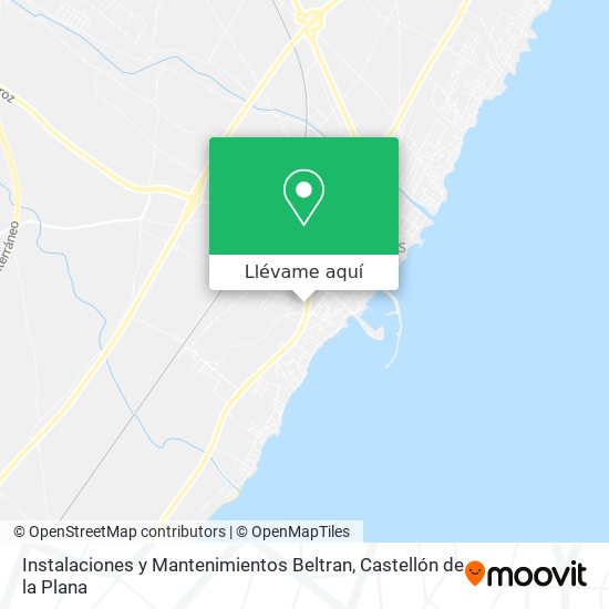 Mapa Instalaciones y Mantenimientos Beltran