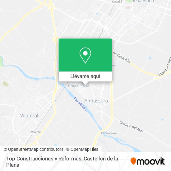 Mapa Top Construcciones y Reformas
