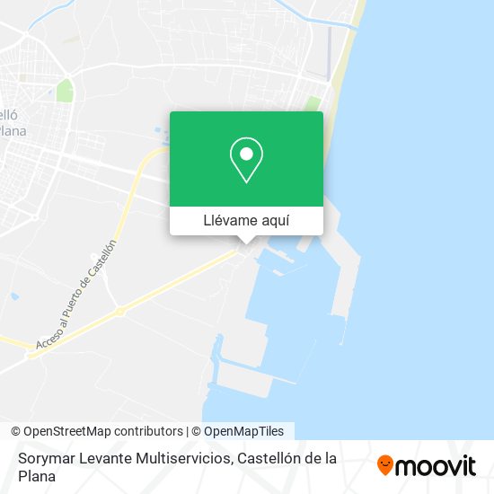 Mapa Sorymar Levante Multiservicios