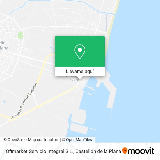 Mapa Ofimarket Servicio Integral S.L.