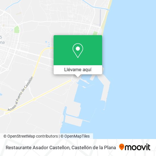 Mapa Restaurante Asador Castellon