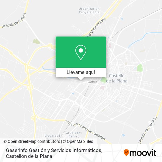Mapa Geserinfo Gestión y Servicios Informáticos