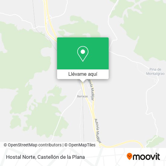 Mapa Hostal Norte