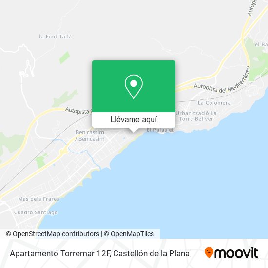 Mapa Apartamento Torremar 12F