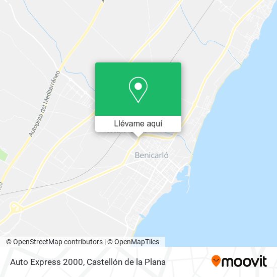 Mapa Auto Express 2000