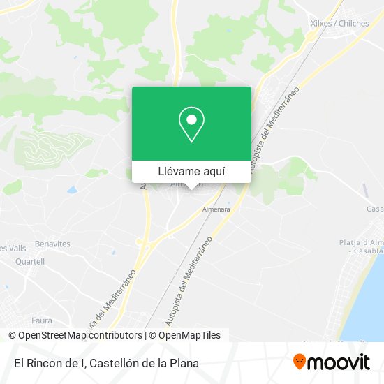 Mapa El Rincon de I