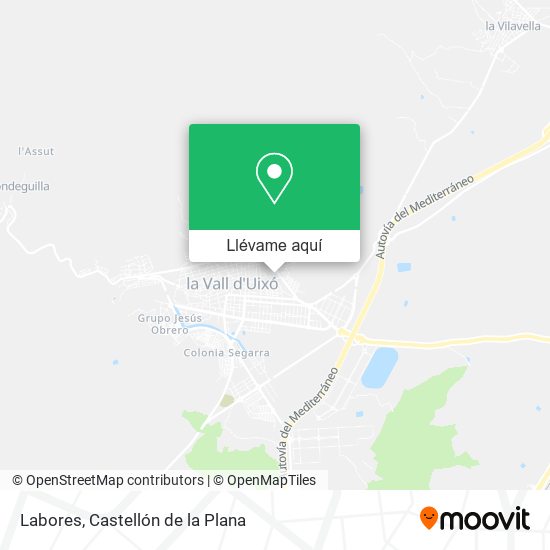 Mapa Labores