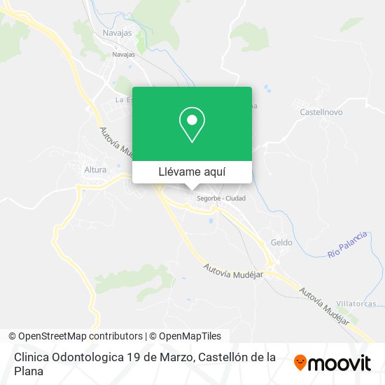 Mapa Clinica Odontologica 19 de Marzo