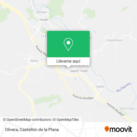 Mapa Olivera