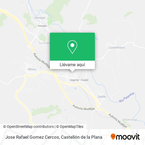 Mapa Jose Rafael Gomez Cercos