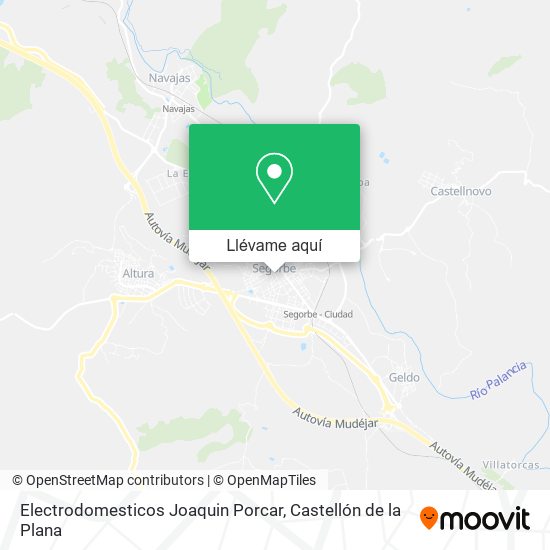 Mapa Electrodomesticos Joaquin Porcar