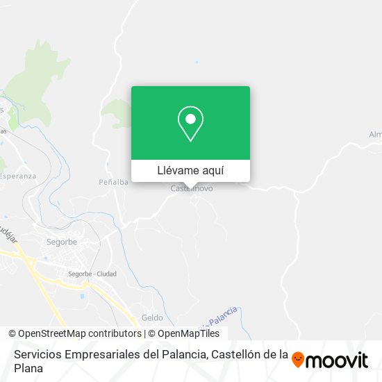 Mapa Servicios Empresariales del Palancia