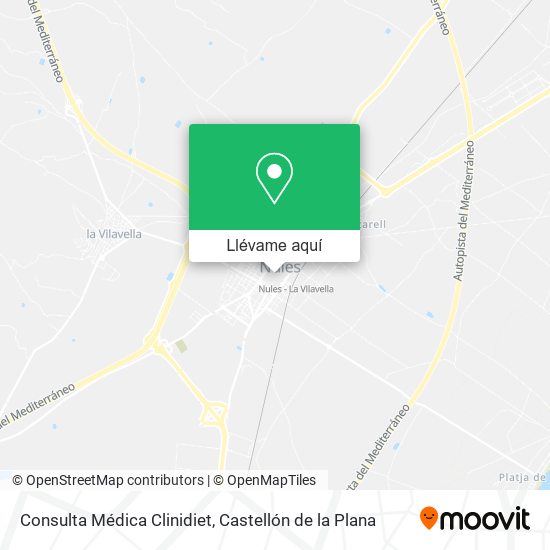 Mapa Consulta Médica Clinidiet