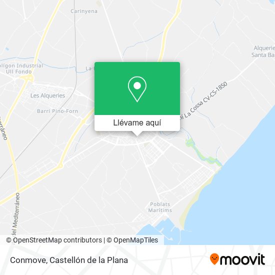 Mapa Conmove