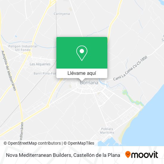 Mapa Nova Mediterranean Builders