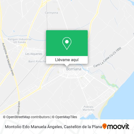 Mapa Montolio Edo Manuela Ángeles