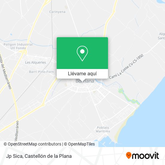 Mapa Jp Sica