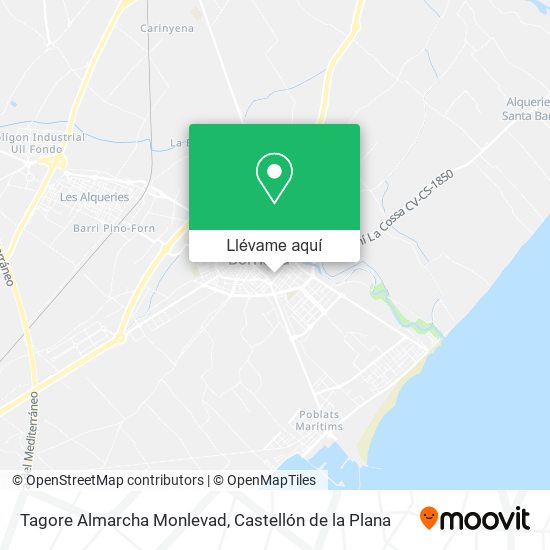 Mapa Tagore Almarcha Monlevad