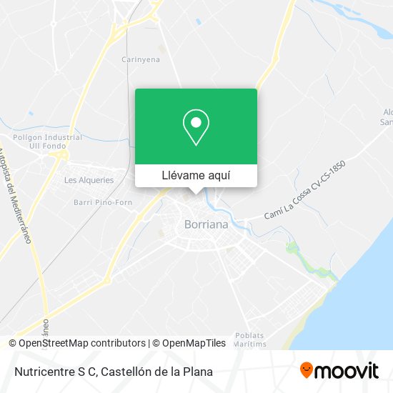 Mapa Nutricentre S C