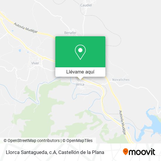 Mapa Llorca Santagueda, c.A