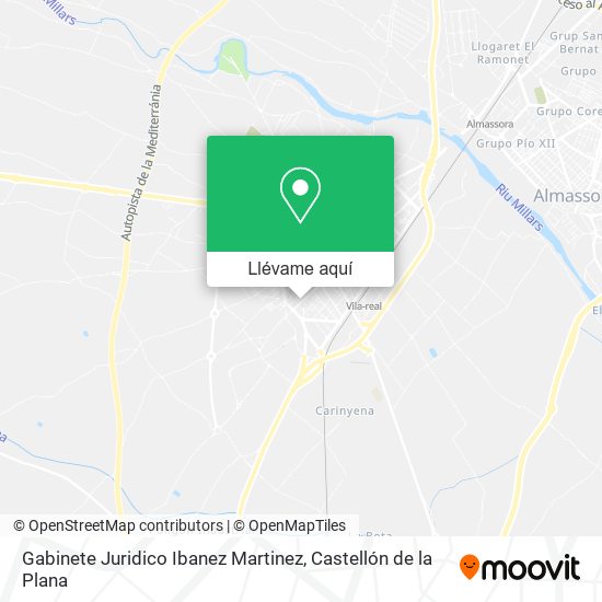 Mapa Gabinete Juridico Ibanez Martinez
