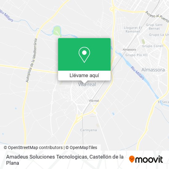 Mapa Amadeus Soluciones Tecnologicas