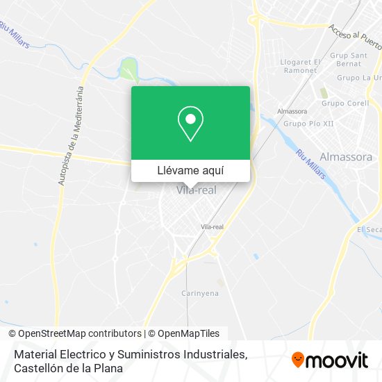 Mapa Material Electrico y Suministros Industriales