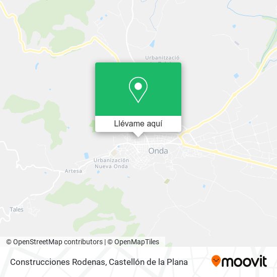 Mapa Construcciones Rodenas