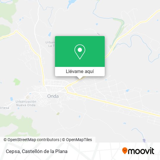 Mapa Cepsa