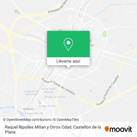 Mapa Raquel Ripolles Milian y Otros Cdad