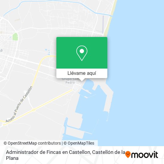 Mapa Administrador de Fincas en Castellon
