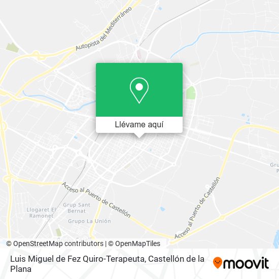 Mapa Luis Miguel de Fez Quiro-Terapeuta