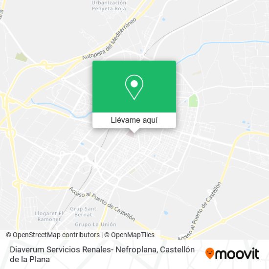 Mapa Diaverum Servicios Renales- Nefroplana