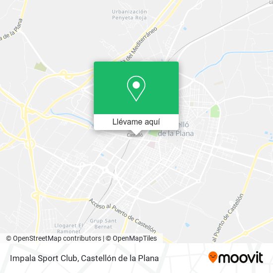 Mapa Impala Sport Club