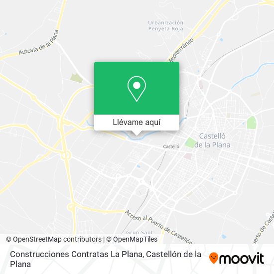 Mapa Construcciones Contratas La Plana