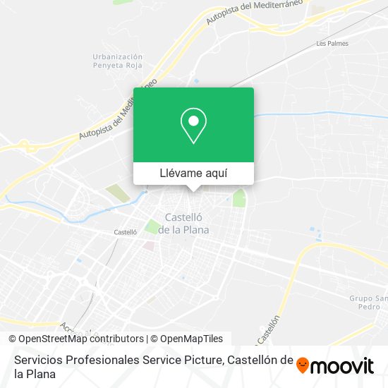 Mapa Servicios Profesionales Service Picture