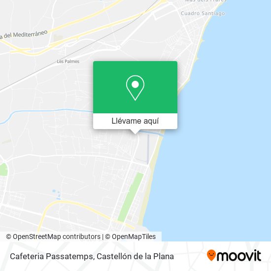 Mapa Cafeteria Passatemps