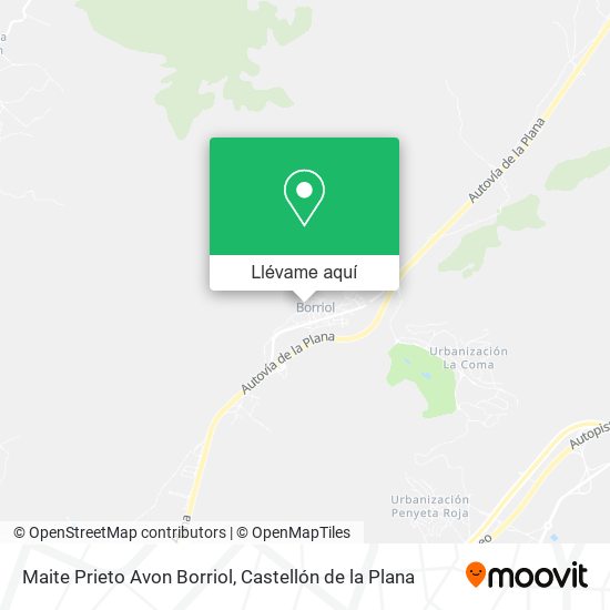 Mapa Maite Prieto Avon Borriol