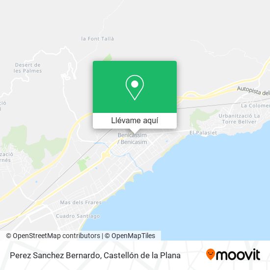 Mapa Perez Sanchez Bernardo