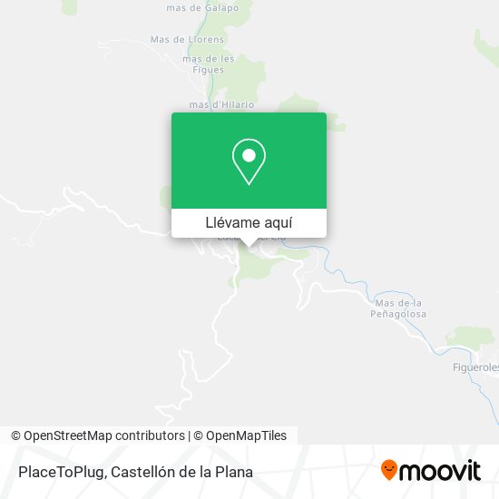 Mapa PlaceToPlug